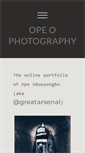 Mobile Screenshot of opeophotography.com